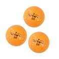 thumbnail image 2 of yotijar 3 Pieces Golf Balls 1.68in Competition Game Ball for Golf Driving Range Yard Orange, 2 of 8