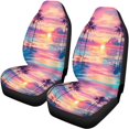 thumbnail image 5 of Pzuqiu Car Seat Covers Full Set Washable, Compatible with Front Seat Front Seats, Front and Rear Seat Cover Set Fit for most Cars Sedans Lightweight, 5 of 10