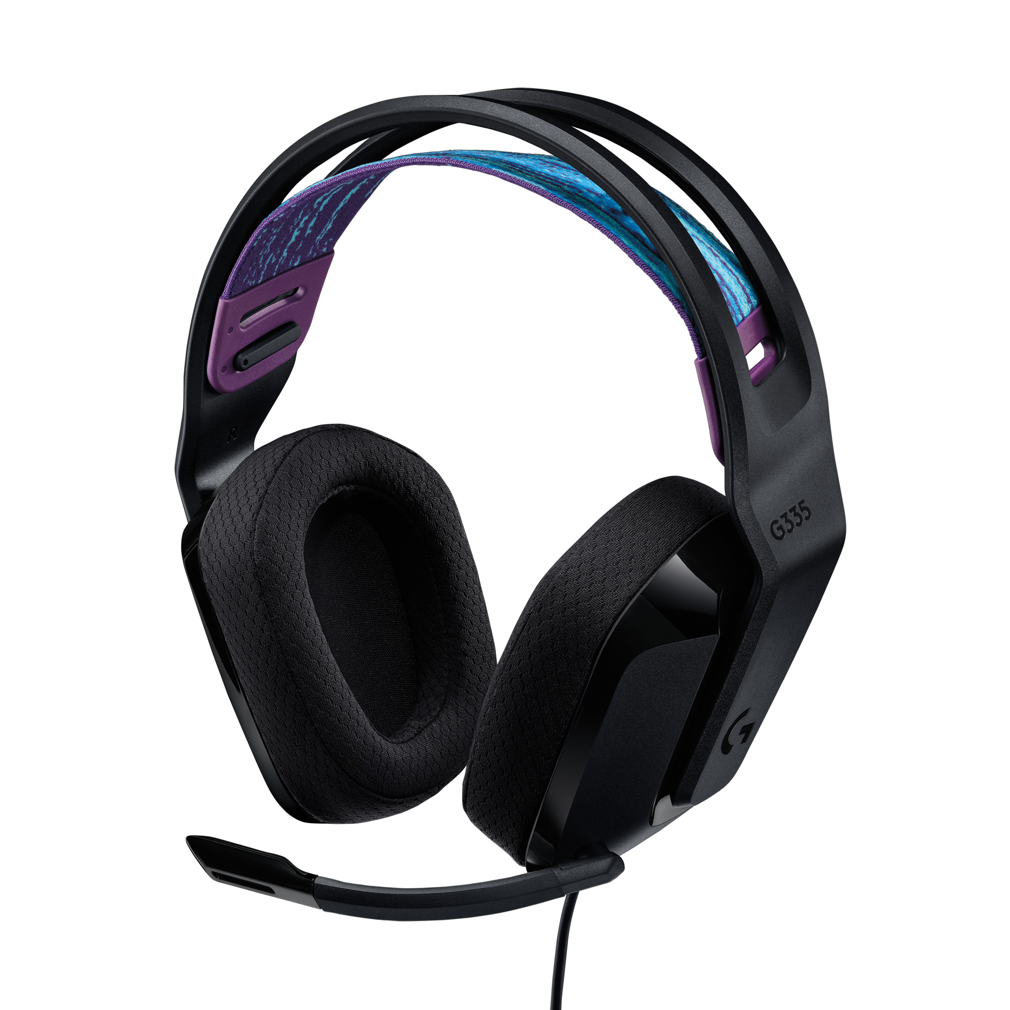 Logitech G335 Wired PC Gaming Over the Ear Headset - Black