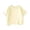 Beige, variant on Girls Boys Short Sleeve Shirts Casual Solid Color Crew Neck Shirt Baseball Tee Cotton T-Shirts 3-14 Years