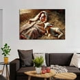 thumbnail image 6 of The Lamb's Lamb Birth of Jesus Christ Canvas Wall Art Prints Poster Gifts Photo Picture Painting Posters Room Decor Home Decorative 24x36inch(60x90cm), 6 of 6