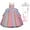 Pink Dress+Accessories, variant on HAWEE Girls Unicorn Princess Dress Fancy Party Costume Dress up Wedding Birthday Party Gown for Age 2-11 Years Old