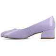 thumbnail image 3 of Journee Womens Saarii Slip On Block Heel Round Toe Pumps, 3 of 10