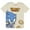 Sand, variant on Sonic The Hedgehog Boys Short Sleeve T-Shirt - Little and Big Boy Sizes 4-20
