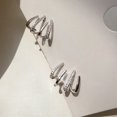 thumbnail image 4 of Baohd Elegant Earrings Timeless For Touch Of Class Versatility Earrings For Women silver 1Set, 4 of 6