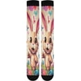 thumbnail image 7 of Easter Cute Rabbit Compression Socks for Women&Men Circulation-Best Support for Nurses, Running, Athletic-1 Pairs Gift, 7 of 7