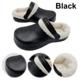 thumbnail image 1 of La Casa Jardín Slipper Forrados Impermeables para Hombres Con Suave Forro Vellón Cálido Difuso Interiores Al Aire Libre, 1 of 9