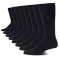 thumbnail image 1 of Calcetines de vestir Tommy Hilfiger, paquete de 8 unidades, cómodos y elásticos, para hombre, 1 of 6