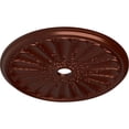 thumbnail image 3 of 31 1/2"OD x 3 5/8"ID x 1 1/2"P Kirke Ceiling Medallion (Fits Canopies up to 3 5/8"), Hand-Painted Antique Copper, 3 of 6