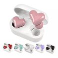 thumbnail image 1 of Elegantes auriculares bluetooth inalámbricos en forma de corazón, 1 of 7