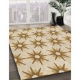 thumbnail image 3 of Ahgly Company Machine Washable Indoor Rectangle Transitional Khaki Gold Area Rugs, 2' x 5', 3 of 7