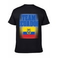 thumbnail image 5 of T-shirt Team Ecuador  Soft Cotton Adult Heat-Transfer Graphic T-Shirt - 180g Breathable Fabric, Unisex Summer Casual Wear with Durable Heat-Printed Design, 5 of 9