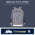 thumbnail image 5 of FORMRS Unisex School Backpack 17" Student Travel Bag with Laptop Compartment, Colorful Ice Cream Pattern, 5 of 7