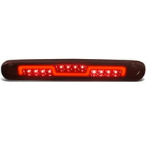 Nuvision Lighting For 2007 to 2014 Silverado Sierra 1500-3500 Hummer H3T 2-Stage 3D LED Light Bar Dark Red Third Brake Light 12