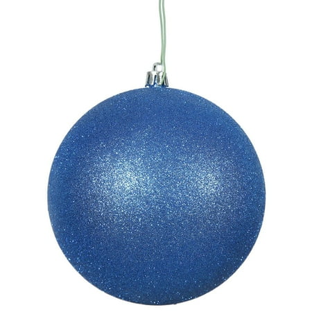 

3 Blue Glitter Ball Ornament (Pack of 12)3 BlueGlitterBallDrilled12/Bag3incheslongx3incheswidex3incheshigh