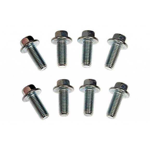 KarParts360 For Chevy Silverado 3500 2015 2016 2017 2018 Truck Bed Mounting Hardware | Steel | 42.1 millimeters Bolt Maximum Length | 12 millimeters Bolt Thread Diameter | Fine Bolt Thread Type