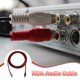 thumbnail image 4 of Uxcell 2 Pcs Cable RCA Baño de Oro, 9.8ft (3 Metros) Cable RCA a Extremo Abierto de Cable Desnudo de Audio, Cable de Extensión RCA para Guitarra, Altavoces, Equipos de Audio, 4 of 6