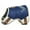 Dark Blue, variant on Touchdog Tough-Boutique Adjustable Fashion Dog Harness- Dark Brown - Medium