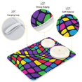thumbnail image 3 of Yayeee Dish Drying Mat for Kitchen Counter 16"x18" Microfiber Absorbent Pad, Colorful Psychedelic, 3 of 7