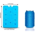 thumbnail image 4 of Ice Pack For Lunch Box And Cooler, Reusable And Long Lasting, Slim And Lightweight Design For Kids, Set Of 4, 4 of 5