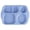 #0016-C, variant on Kieccall Wheat Straw 5-Compartment Plate Divided Dinner Dish for Home Kitchen Dining Meal Serving