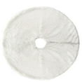 thumbnail image 1 of Christmas Tree Skirt Plush Christmas Tree Skirt  Christmas Tree Mat Washable, 1 of 8