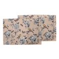 thumbnail image 3 of S4Sassy Pink Bird & Floral Everyday Washable Placemats With Napkins Dining Table Decor, 3 of 3