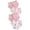 Pink, variant on WhouRiu Toddler Girls Underwear Elastic Waist Breathable Cotton Briefs Kids Comfortable Soft Cartoon Panties,4-Pack Green,Size 3-4