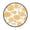 Yellow Roses Pattern, variant on 36.2 Inch Round Floor Mat Small White and Pink Flowers Carpet Decor Rug for Living Room Bedroom