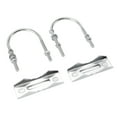 thumbnail image 3 of Antenna Mast Clamp Strong and Secure, Versatile Mounting, All Weather, Easy Installation for Mast with Double Antenna Mast Clamp Kit Iron V Jaw Block, U, 3 of 8