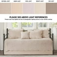 thumbnail image 2 of Home Essence Genoa 6 Piece Reversible Scalloped Edge Daybed Cover Set, 2 of 5