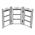 thumbnail image 5 of 72 Holes Jewelry Display Stand, Metal Foldable Earring Holder Organizer Tree for Earrings, Ear Studs, Rings, Necklaces, Bracelets and Small Accessories Storage Display, 5 of 10