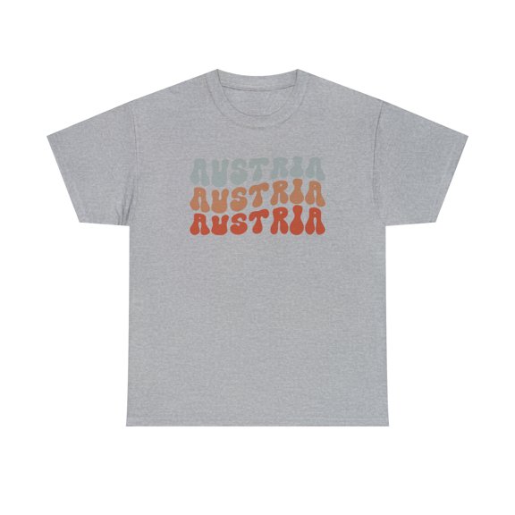 22Gifts Austria Austrian Pride Retro 70s Shirt, Gifts, Tshirt