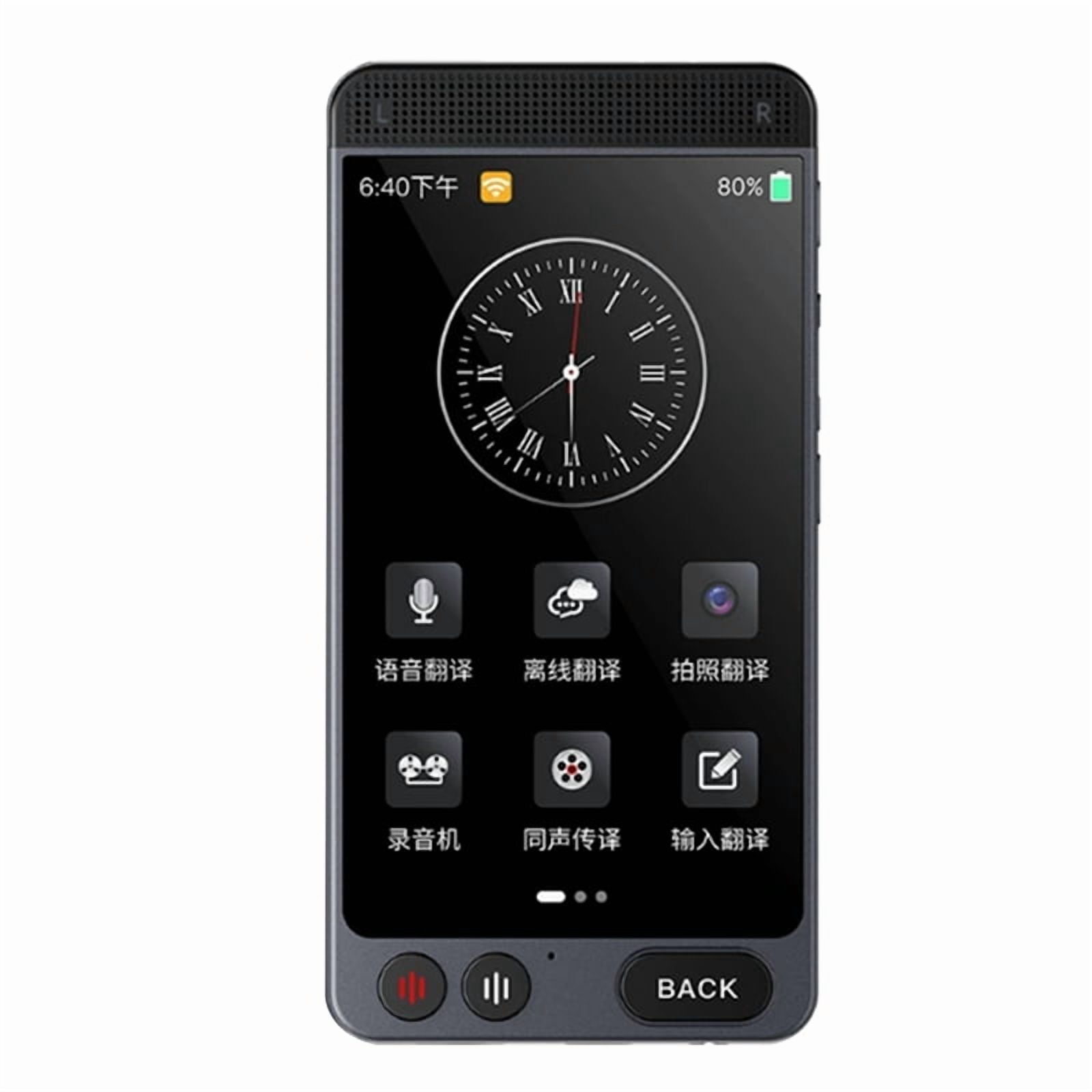 S85 Pro Portable Audio Translator 138 Language Recording 19