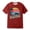 Red, variant on Of Mexico Forever Mens T Shirt Casual Comfort Fit Tee for Daily Wear