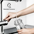 thumbnail image 5 of Electric Salt and Pepper Grinder One Hand Automatic Operation Adjustable Coarseness Battery Powered Automatic Grinding-A, 5 of 5