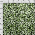 thumbnail image 2 of oneOone Viscose Chiffon Lime Green Fabric Giraffe Animal Skin Sewing Material Print Fabric By The Yard 42 Inch Wide, 2 of 4
