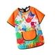 thumbnail image 5 of Delantadores de arte infantil Smock Cómoda Multifunción Combinada pintura de manga corta suministros impermeables para jardín de infantes Naranja, 5 of 8