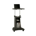 Techni Mobili SittoStand Rolling Adjustable Height Laptop Cart With