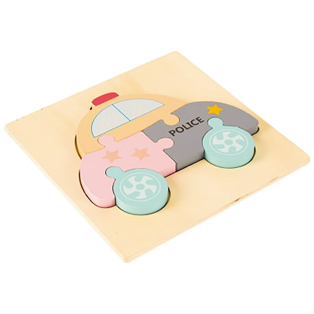 DPTALR Infant Puzzle Building Block Assembly Early Education Puzzle