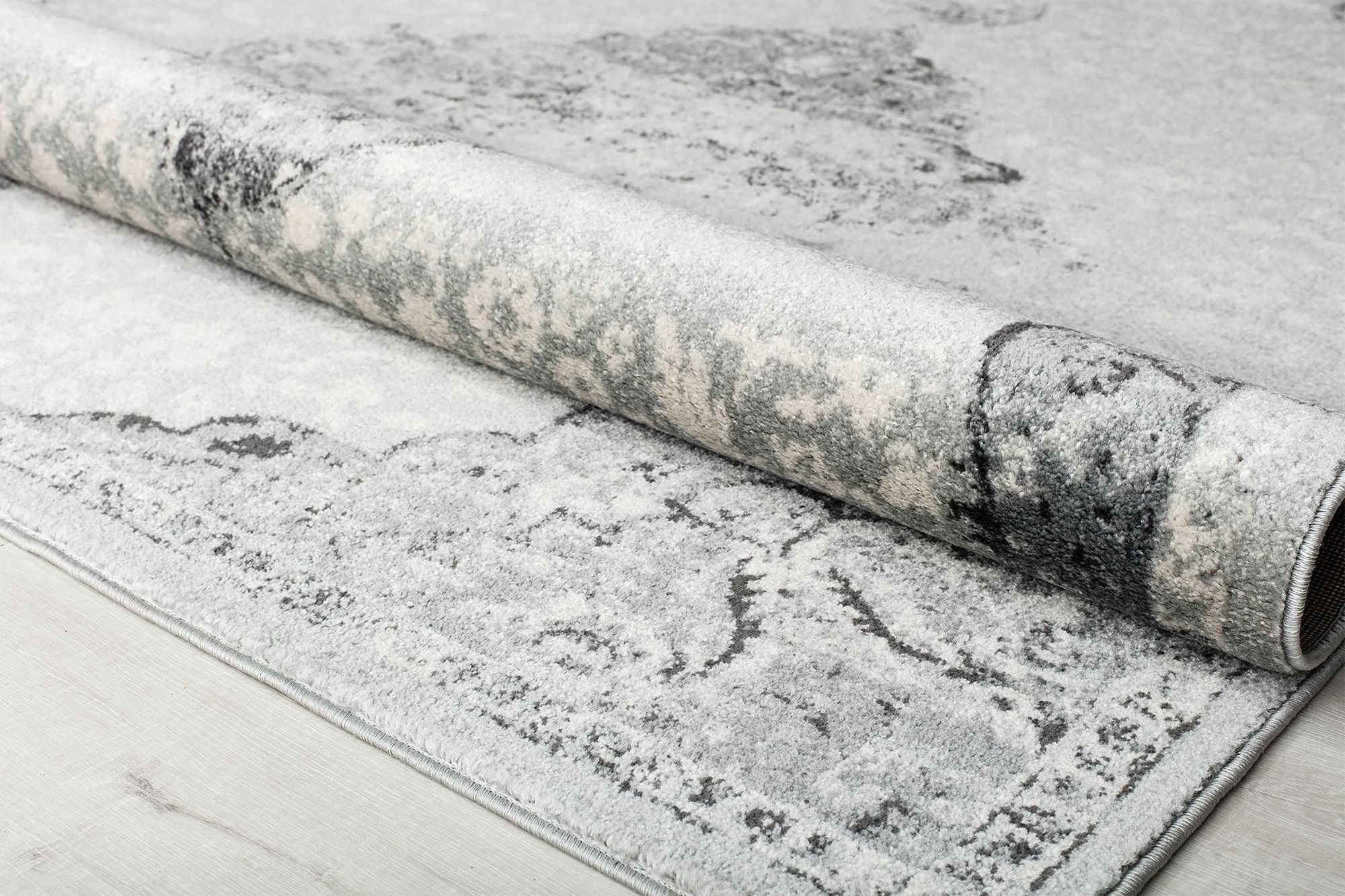 Harper HY50H Spring Snowflake Transitional Vintage Area Rug, 8'x10'