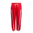 thumbnail image 4 of IDALL Sweatpants Women Wide Leg Pants Woman Womens Casual Pants Loose Fit High Waisted Travel Work Sweatpants With Pockets Baggy Pants High Waisted Pants Red M, 4 of 8