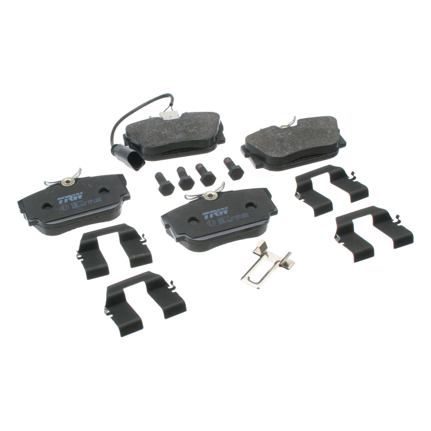 TRW Premium OE Formulated Brake Pad Set, w/ Shims