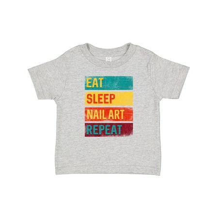 

Inktastic Nail Tech Eat Sleep Nail Art Repeat Gift Baby Boy or Baby Girl T-Shirt