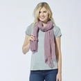 thumbnail image 2 of Hadley Wren Classic Soft Solid Scarf, 2 of 2