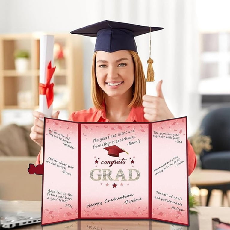 Party Greeting Cards, Ongmies 2025 Graduation Guest Book Graduation Party  Decorations Graduation Book College High School Unique Graduation Gifts,  Greeting Cards - Walmart.com
