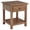 Distressed Brown, variant on Payne 1-drawer Wood End Table with Shelf Distressed White