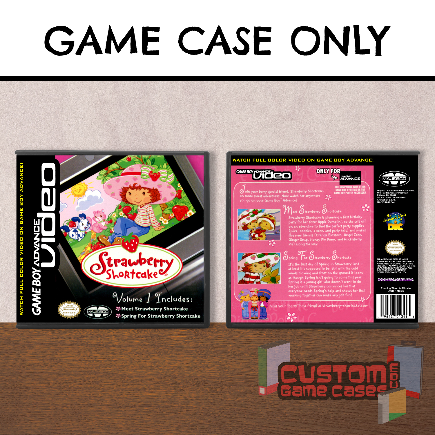 Strawberry Shortcake Volume 1 (GBAV) Game Boy Advance Video Game