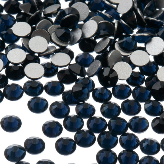 Crystal Lane DIY 1440pcs SS20 (4.7mm) Montana | Glass Round Flat Back Rhinestones