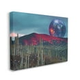 thumbnail image 4 of Stupell Industries Disco Ball in Desert Landscape Painting Gallery Wrapped Canvas Art Print Wall Art, 20 x 16, 4 of 8